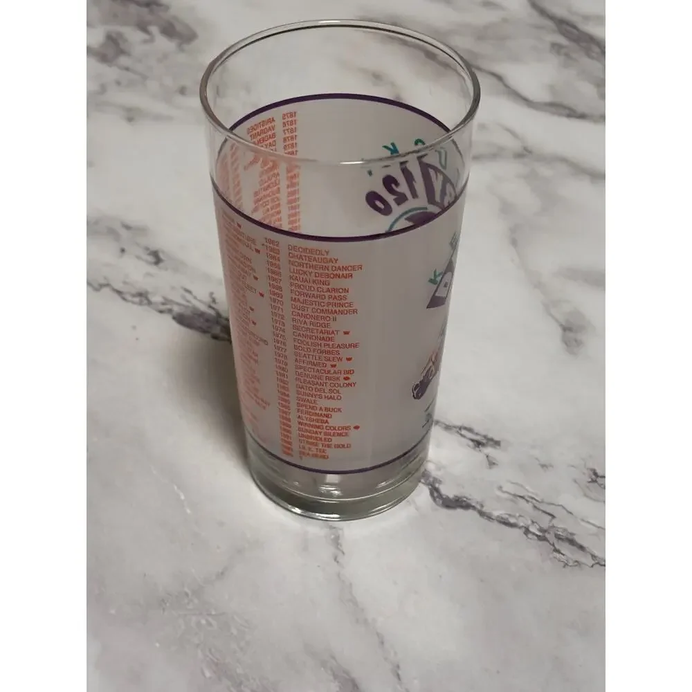 1994 Kentucky Derby Official 120 Churchill Downs Vintage Julep Glass Louisville